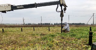 Установка винтовых свай Мичуринск цена от 3056 руб.