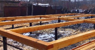 Пол на винтовых сваях Мичуринск цена от 15276 руб.